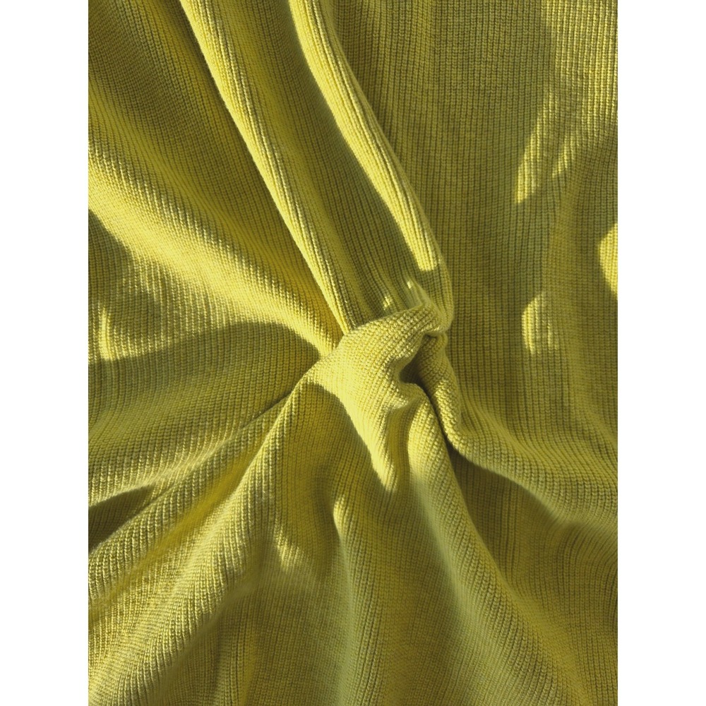 Mansted Sweater Cardigan Knit Button Up Mustard Yellow Old Money Quiet Luxury - Picture 10 of 16